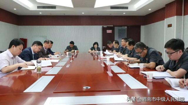 说明: 【法院动态】渭南中院党宏军副院长深入部分基层法院督导调研“双进”专项工作