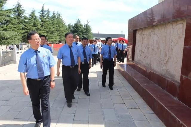 【七一特辑】汲取榜样力量 不断砥砺前行----咸阳市院机关党员干警赴渭南永丰开展主题党日活动