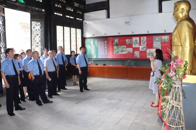 【七一特辑】汲取榜样力量 不断砥砺前行----咸阳市院机关党员干警赴渭南永丰开展主题党日活动