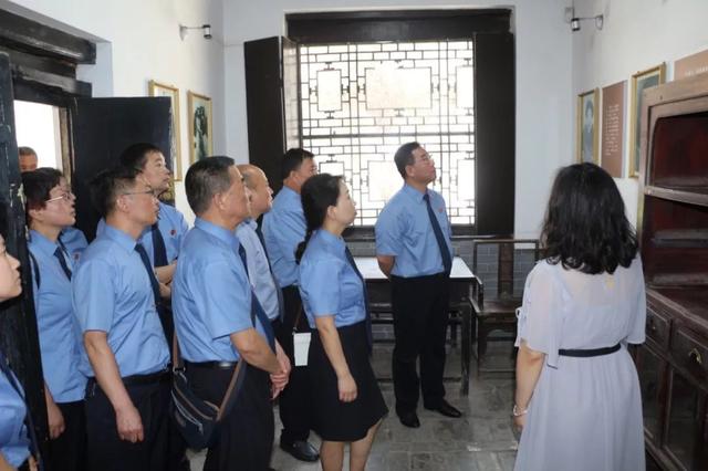 【七一特辑】汲取榜样力量 不断砥砺前行----咸阳市院机关党员干警赴渭南永丰开展主题党日活动