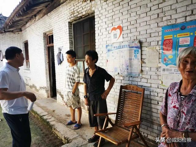 走贫访贫 扶志扶智 ——市院帮扶干部到东曹村开展走访帮扶活动
