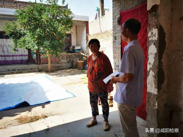 走贫访贫 扶志扶智 ——市院帮扶干部到东曹村开展走访帮扶活动