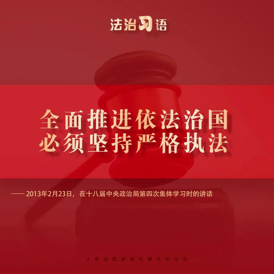 法治习语:执法